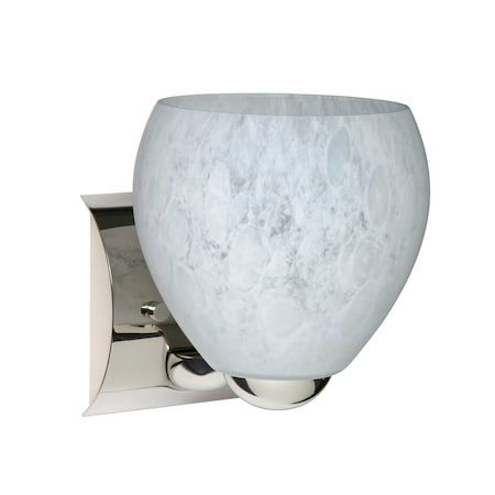 Besa Lighting Bolla Mini Sconce, Carrera, Chrome Finish, 1x60W Incandescent 1WZ-412219-CR